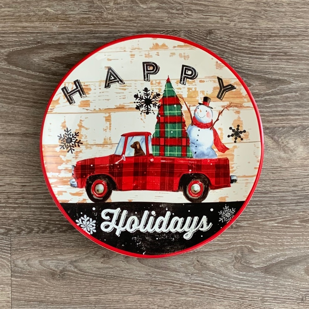 Sleigh Bell Bistro “Happy Holidays” Cerami…